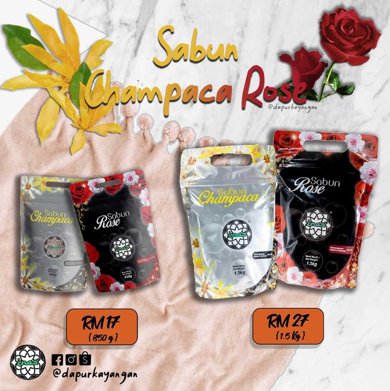  sabun champaca rose