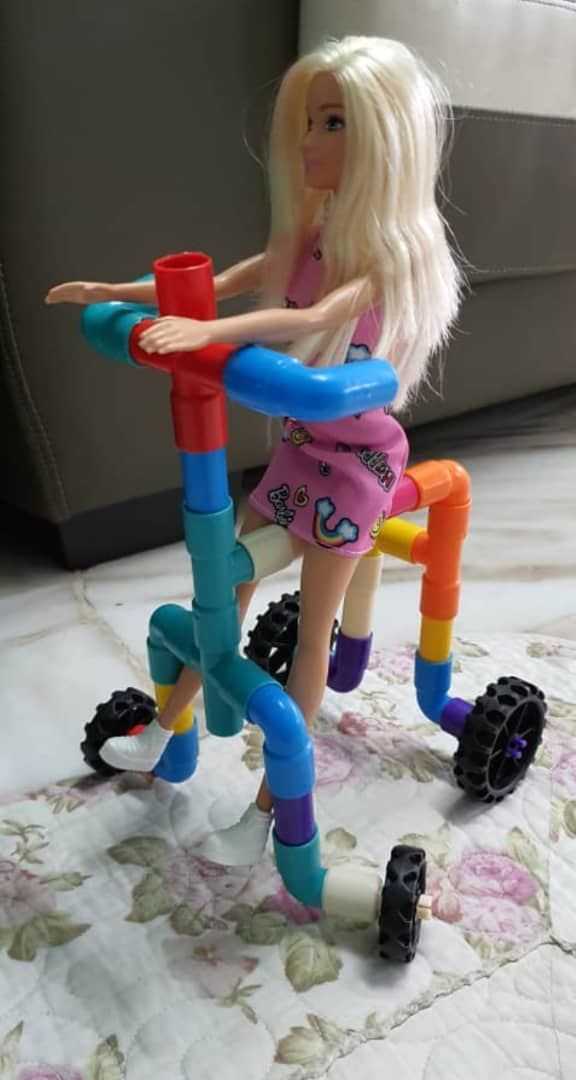 MCO barbie dan motosikal