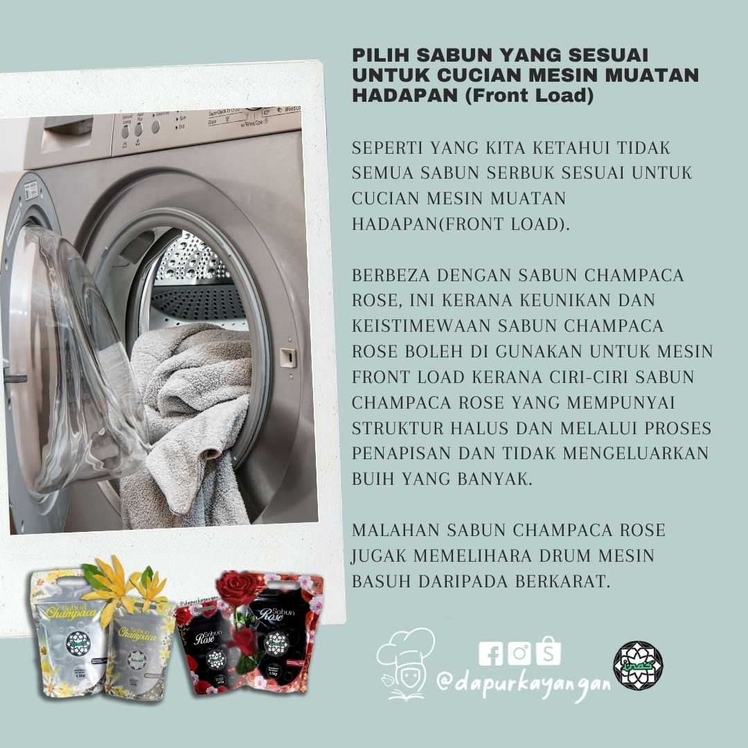  cucian mesin muatan hadapan